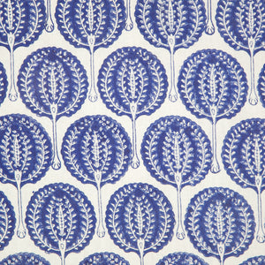Hand Block Printed Tablecloth Blue /  Indigo