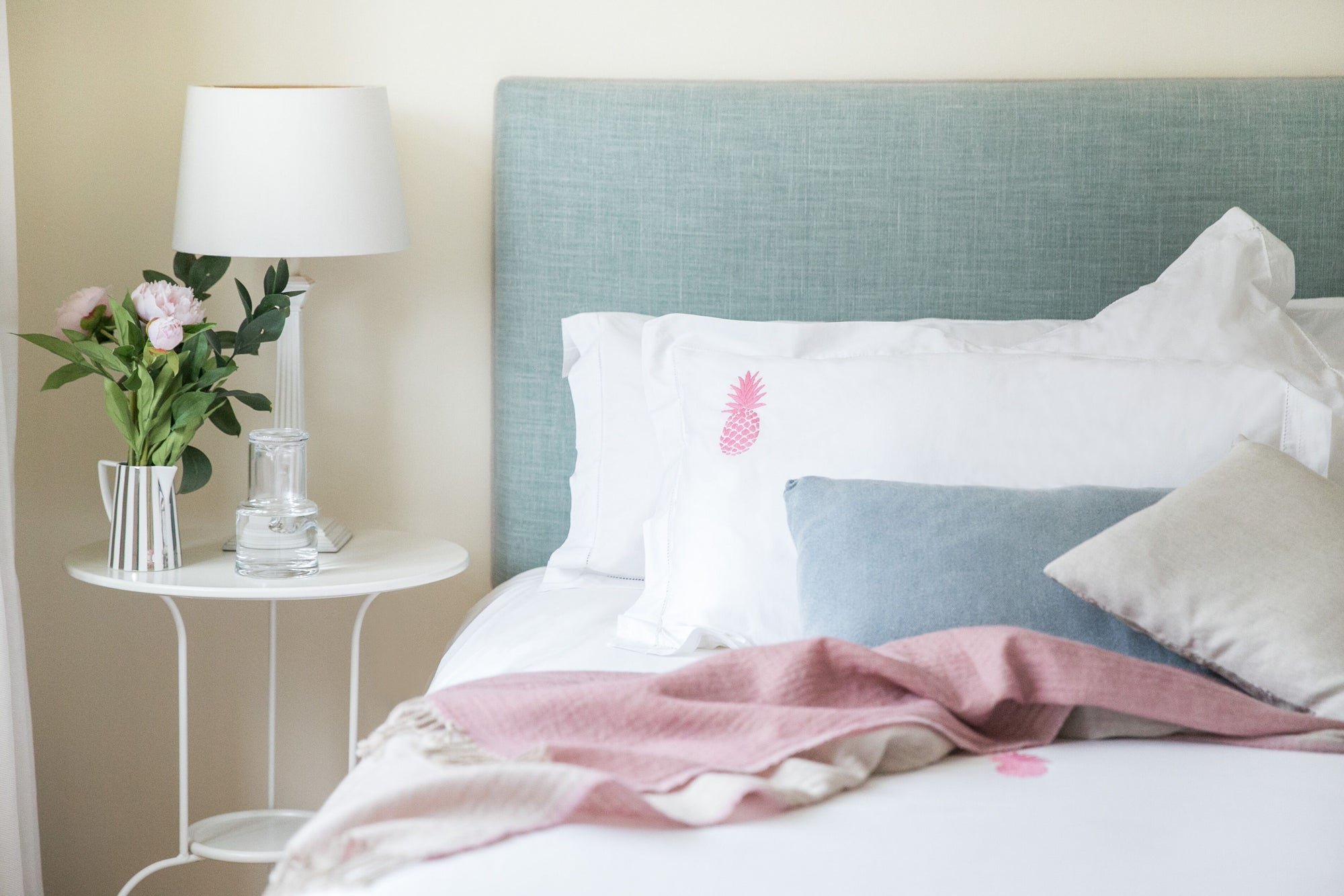 Hand Embroidered Luxurious Cotton Bed Linen